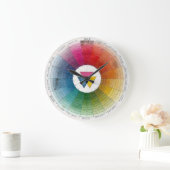 古代カラーホイール時計 ラージ壁時計 (ホーム)