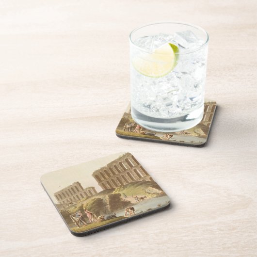 古代カーセッジ、pの壮大な水路の台なし コースター (右側)