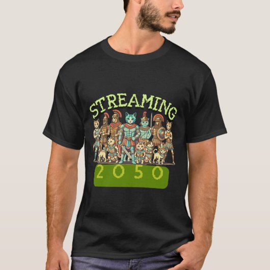古代キャットウォリアー Tシャツ (正面)