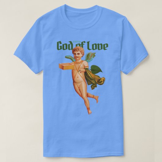 古代キューピッド・エンジェル愛の神 Tシャツ (デザイン正面)