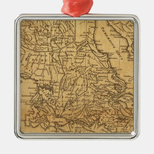 古代ギリシア2 メタルオーナメント (正面)