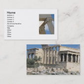 古代ギリシア-アクロポリス-名刺 名刺 (正面/裏面)