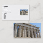 古代ギリシア-アクロポリス-名刺 名刺 (正面/裏面)