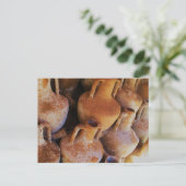 古代ギリシャのアンフォラス ポストカード (スタンド正面)