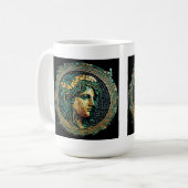 古代ギリシャのクラシック謎マグカップ15オズ コーヒーマグカップ (正面左)