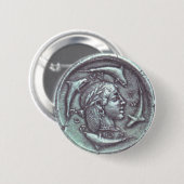 古代ギリシャのコインボタン 缶バッジ (正面&裏面)