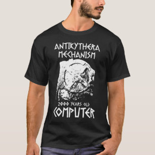 古代ギリシャのコンピューターのアンチキテラ機構 Tシャツ
