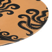 古代ギリシャのタコ、波のパターン カッティングボード (角)