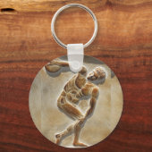 古代ギリシャのディスカスロワー – Discobolus キーホルダー (正面)