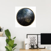 古代ギリシャのトロイの木馬の盾バッグラーescutchon gla ポスター (ホームオフィス)