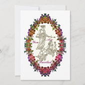 古代ギリシャのファッション招待状 招待状 (正面)