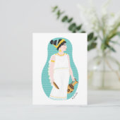 古代ギリシャのマトリョシカ葉書 ポストカード (スタンド正面)