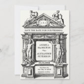 古代ギリシャのローマ結婚建築 セーブザデート (正面)