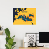 古代ギリシャの世界 ポスター (ホームオフィス)