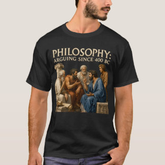 古代ギリシャの哲学議論Tシャツ Tシャツ