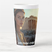 古代ギリシャの女神 カフェラテマグ (正面)