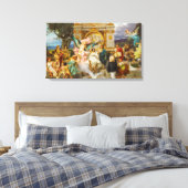 古代ギリシャの神々と女神オン山パルナッサス キャンバスプリント (インサイチュ (寝室))