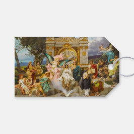古代ギリシャの神々オン山パルナッソス ギフトタグ