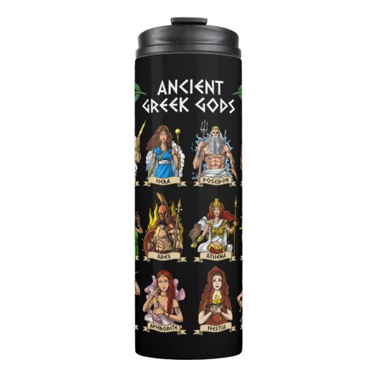 古代ギリシャの神々 タンブラー (正面)