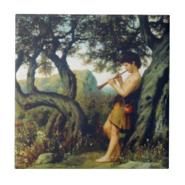 古代ギリシャの羊飼い遊少年の音楽 タイル