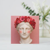 古代ギリシャの花の女性 カード (スタンド正面)