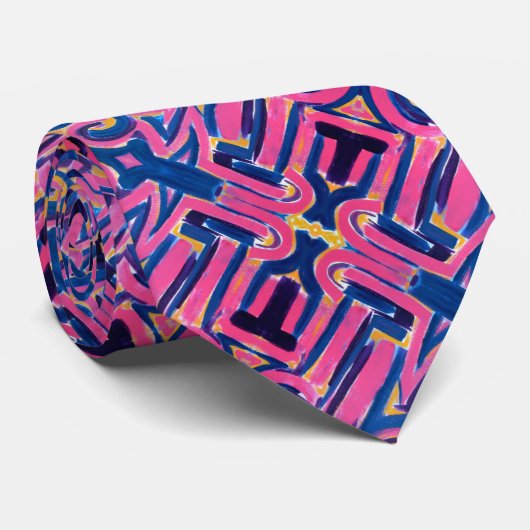 古代ギリシャの落書き手のブラシ絵を描ストローク ネクタイ (ロール)