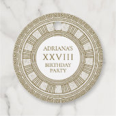 古代ギリシャの誕生日 フェイバータグ (正面)