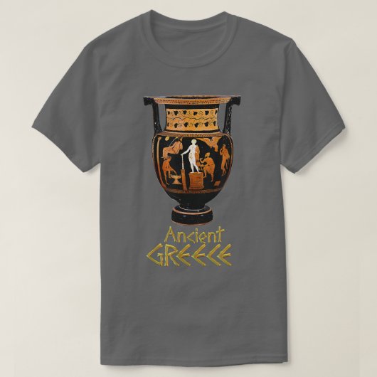 古代ギリシャの陶器 – 1 Tシャツ (デザイン正面)