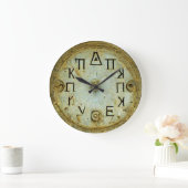 古代ギリシャのUXRZONE時計 ラージ壁時計 (ホーム)