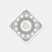 古代ギリシャまたはローマをテーマにした誕生日パーティー スタンダードカクテルナプキン (角)