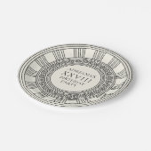 古代ギリシャまたはローマをテーマにした誕生日パーティー ペーパープレート (アングル)