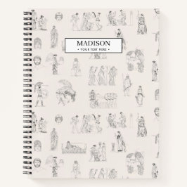 古代ギリシャクラシカルの歴史パターン ノートブック