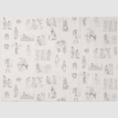 古代ギリシャクラシカルの歴史パターン 薄葉紙 (正面)