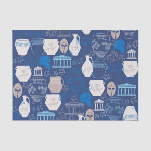 古代ギリシャティッシュペーパー 薄葉紙 (正面)