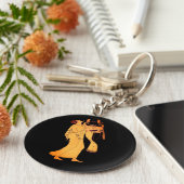 古代ギリシャミュージシャン歌&遊ズキタラ キーホルダー (側面)