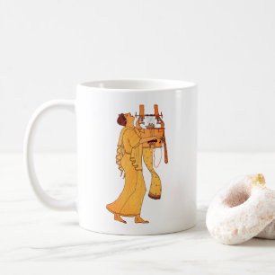 古代ギリシャミュージシャン歌&遊ズキタラ コーヒーマグカップ
