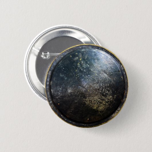 古代ギリシャ人のトロイの盾のbucklerの紋章の友達 缶バッジ (正面&裏面)