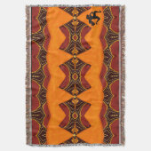 古代ギリシャ人の戦士は綿のブランケットのスタイルを作りました スローブランケット (正面縦)