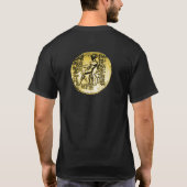 古代ギリシャ人の硬貨T Tシャツ (裏面)