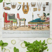 古代ギリシャ人 キッチンタオル (折り畳み)