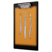 古代ギリシャ刀3本 クリップボード (左)