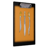 古代ギリシャ刀3本 クリップボード (右)