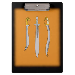 古代ギリシャ刀3本 クリップボード