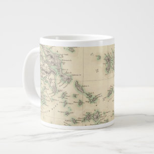 古代ギリシャ列島 ジャンボコーヒーマグカップ