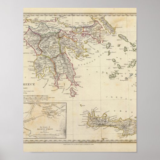 古代ギリシャ南部 ポスター (正面)