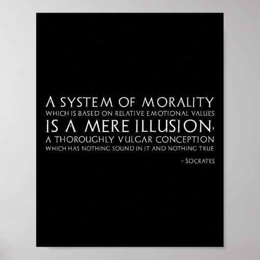 古代ギリシャ哲学 – 哲学者ソクラテス曲 ポスター (正面)