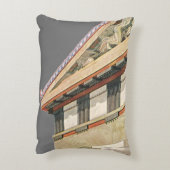 古代ギリシャ建築、アテナの神殿 アクセントクッション (裏面(縦))