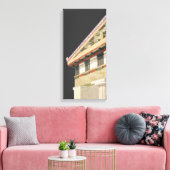 古代ギリシャ建築、 アテナの神殿 キャンバスプリント (インサイチュ (リビング))