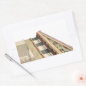 古代ギリシャ建築、 アテナの神殿 長方形シール (封筒)