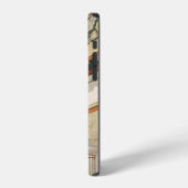 古代ギリシャ建築、 アテナの神殿 iPhoneケース (左側面)